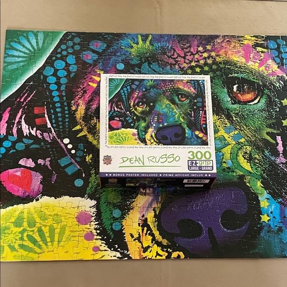 Colorful Dog Puzzle 300 pieces - Picture 1 of 4